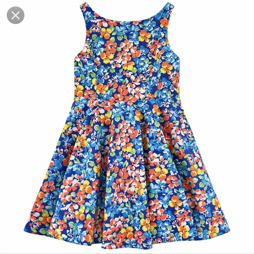 👗 NWT! Polo Ralph Lauren Girls Floral Dress